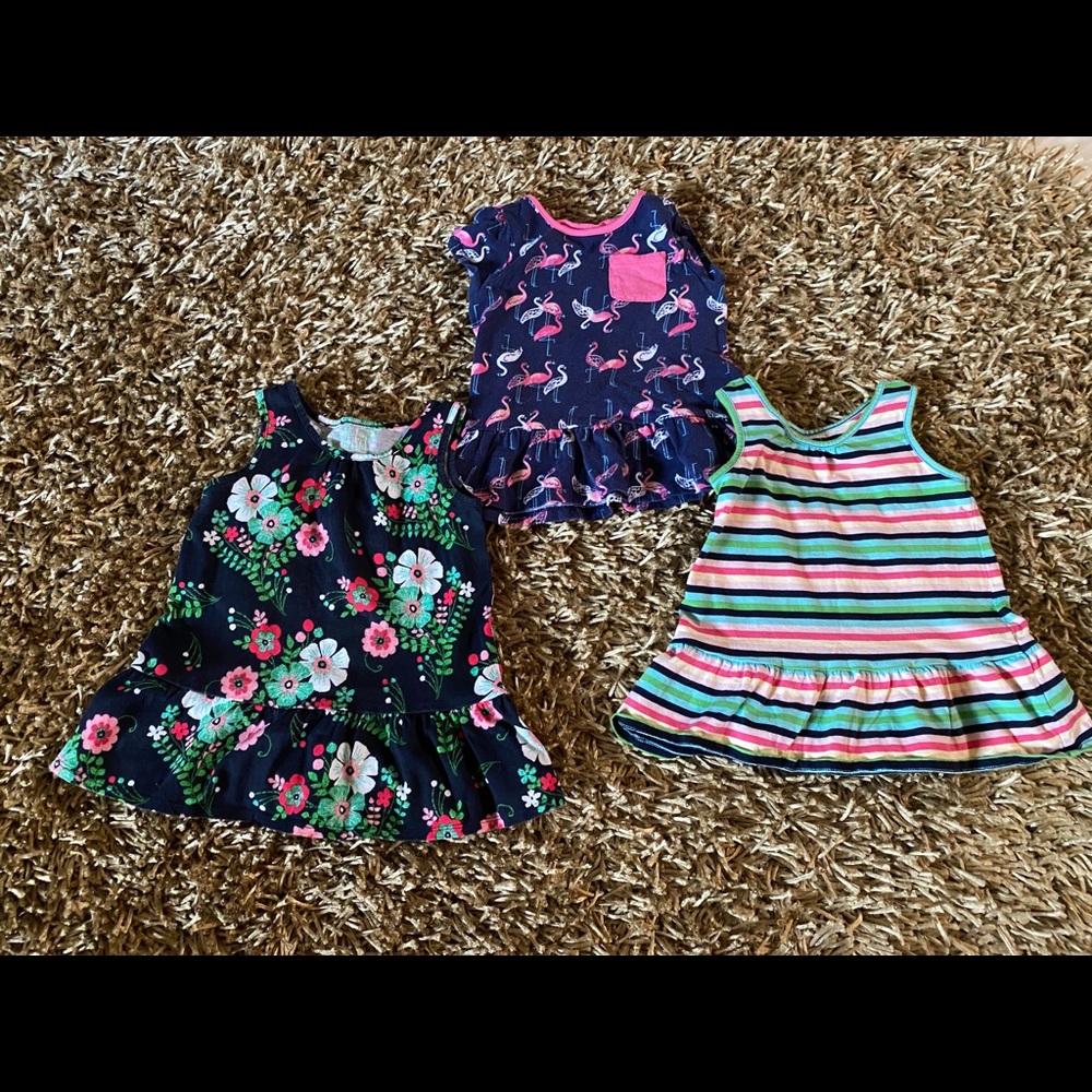 3 girls summer tops - 3T - Baby Gap and Gymboree